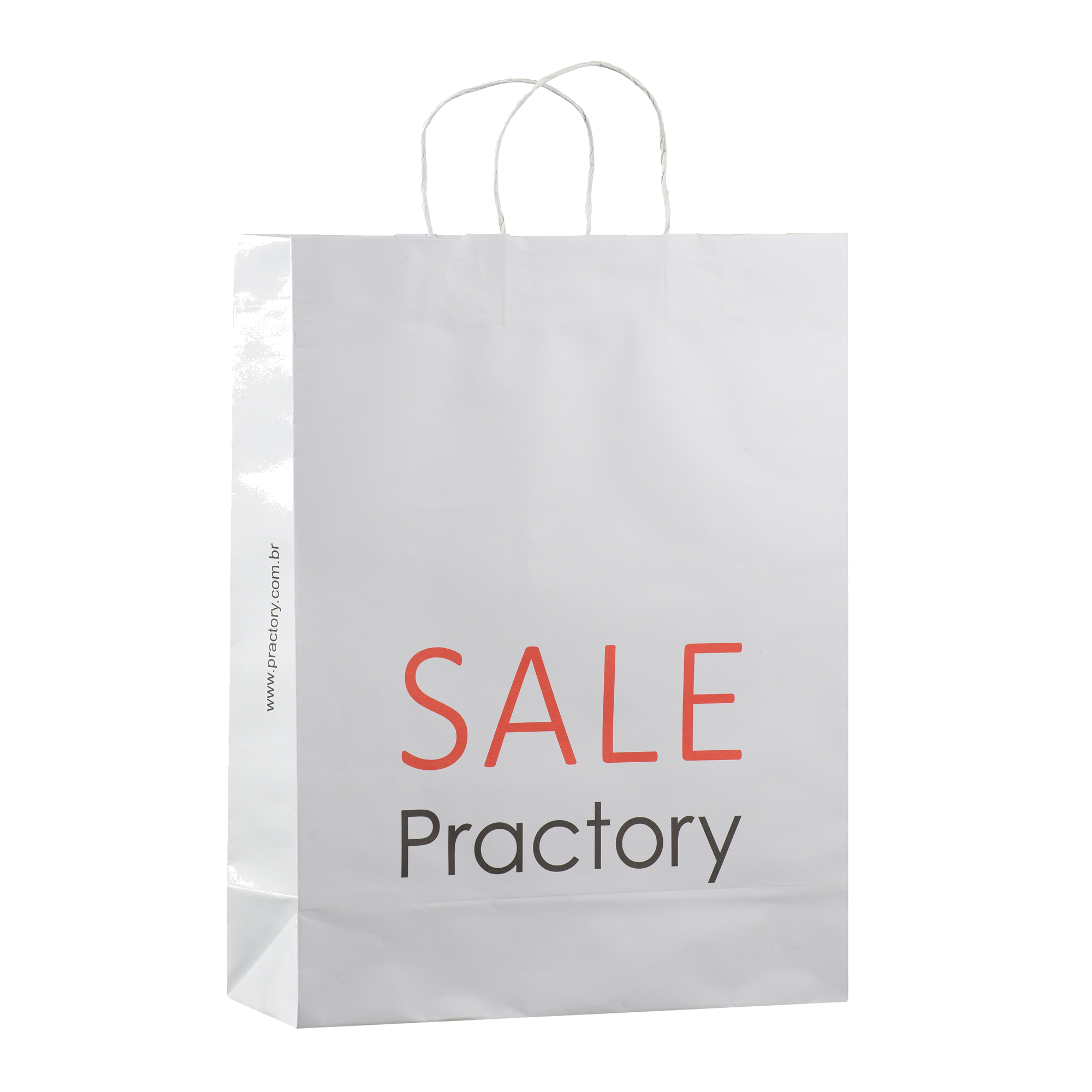 Sacolas em Papel Off-Set — exemplo personalizado — foto 6
